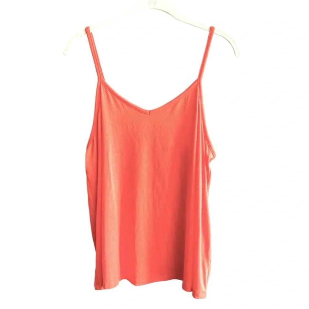 Sonoma 2 Piece Pajama Loungewear Set Camisole & Shorts Orange Size L/XL